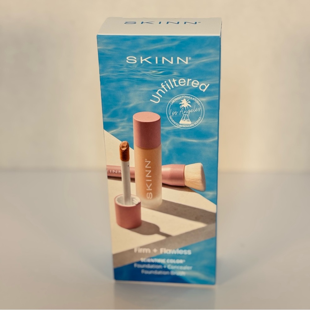 SKINN Unfiltered Firm & Flawless Foundation+Concealer with Foundation Brush - Picture 5 of 5
